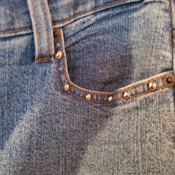 Not Your Daughter's Jeans with rhinestones. Size 6 - Picture 6 of 9